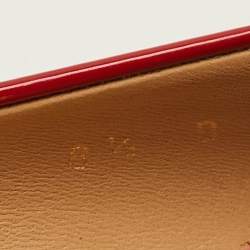 مملوكة مسبقًا Salvatore Ferragamo Pimpa Size 39 Red Patent Leather Pumps