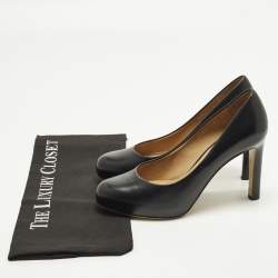 مملوكة مسبقًا حذاء كعب عالي سالفاتوري فيراغامو بيمبا جلد لامع أحمر مقاس 39