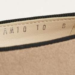 Pre Owned حذاء باليرينا فلات سالفاتوري فيراغامو فيرا جلي فيونكة حمراء مقاس 39.5