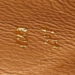 Pre Owned Salvatore Ferragamo Size 39 Blue Mesh and Suede Pointed Toe Pumps