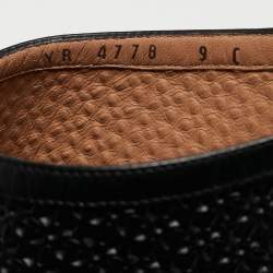 مملوكة مسبقًا Salvatore Ferragamo Black Leather Pacella Sandals Size 39.5