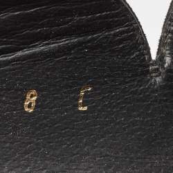 Pre Owned Salvatore Ferragamo Multicolor Leather and Suede Pointed Toe Pumps Size 38.5