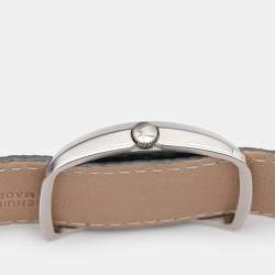 مملوكة مسبقًا ساعة يد نسائية سالفاتوري فيراغامو فارا صدف أم ستانلس ستيل 30 مم