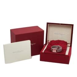 مملوكة مسبقًا ساعة يد نسائية سالفاتوري فيراغامو بورتريت أس أف دي أس00419 ستانلس ستيل صدف 24 مم