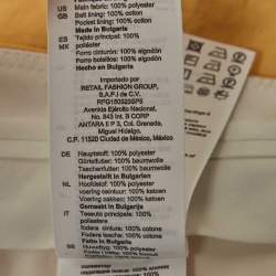 Sandro Yellow Crepe Single Breasted Shorts Suit S