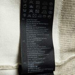 Sandro Grey Embroidered Jersey Top and Trackpants Set L