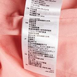 Sandro Pink Gavin Lace Puff Sleeve Mini Dress M