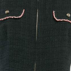 Sandro Black Tweed Playsuit L