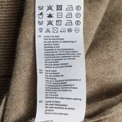 Pre Owned Sandro Beige Wool & Cashmere Isaure Sweater S