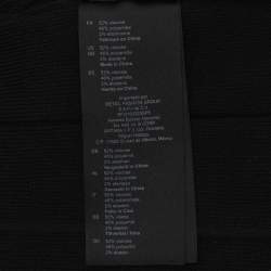 مملوكة مسبقًا فستان ساندرو باللونين الأسود والأبيض بلا أكمام حجم متوسط