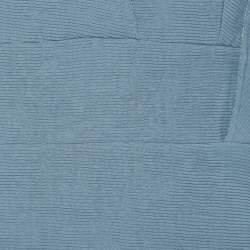 مملوكة مسبقًا فستان ساندرو أزرق فيسكوز بكشكشة قصير صغير الحجم