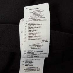 Pre Owned Sandro Black Wool Pleated Mini Skirt XS