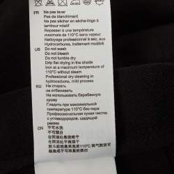 Pre Owned Sandro Black Wool Pleated Mini Skirt XS