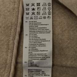 Sandro Beige Wool Double Breasted Blazer M