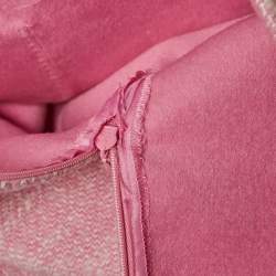 Sandro Pink Tweed Pocket Detail  Mini Skirt M