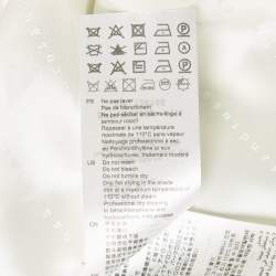 Pre Owned Sandro Blue Houndstooth Tweed Oversized Blazer S