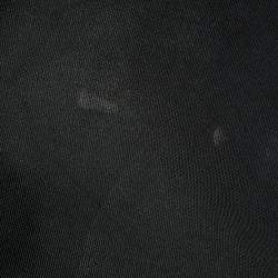 Pre Owned Sandro Black Jersey Fringed Sleeveless Midi Dress XS