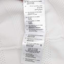 Sandro White Stretch Knit Fabric Mini Dress S
