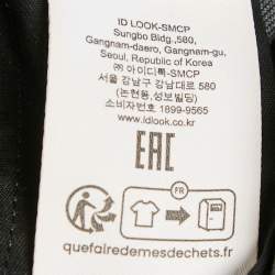 Sandro Grey Wool Blend Straight-Leg Trousers XL