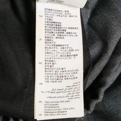 Sandro Grey Wool Blend Straight-Leg Trousers XL