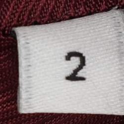 Pre Owned Sandro Black Leather Jacket S