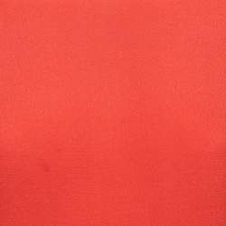 Pre Owned Sandro Red Crepe Sleeveless Flounce Mini Dress S