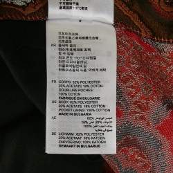 Sandro Brown/Multicolor Jacquard Shorts L