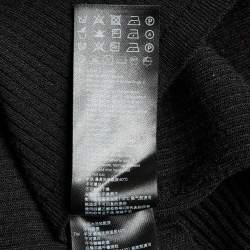 Pre Owned Sandro Black Wool Knit Long Sleeve Jumper M