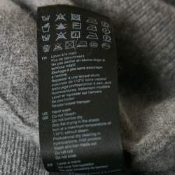 Sandro Grey Wool Double-Neck Jumper S