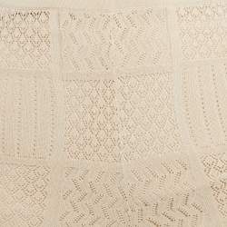 Sandro Beige Stretch Knit Flared Trousers S