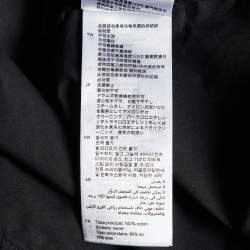 Pre Owned Sandro Black Cotton Ruffled Sleeveless Shirt L
