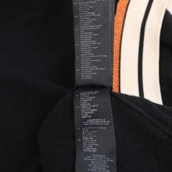 Sandro Black Wool Knit Full Sleeve V Neck Sweater M