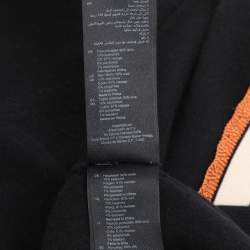 Sandro Black Wool Knit Full Sleeve V Neck Sweater M