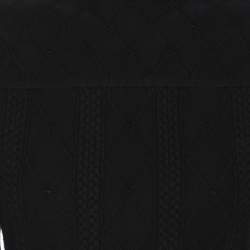 Sandro Black Knit Skirt and Top Set S
