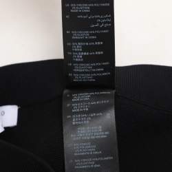 Sandro Black Rib Knit Front Pocket Mini Skirt M