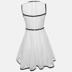 Sandro White Lace Mini Dress S