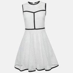 Sandro White Lace Mini Dress S