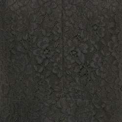 مملوكة مسبقًا Sandro Black Lace Mini Dress S 