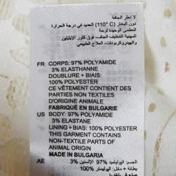 مملوكة مسبقًا Sandro White Lace Turtle Neck Top L