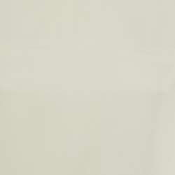 Pre Owned Sandro White Crepe Contrast Sleeve Detail Top S