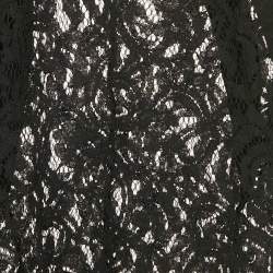 مملوكة مسبقًا Sandro Black Lace Sheer Top S