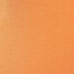 Pre Owned فستان ساندرو برتقالي بشرابات محبوك متوسط الحجم كبير جداً