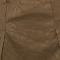مملوكة مسبقًا Sandro Brown Wool Blend Cargo Mini Skirt S