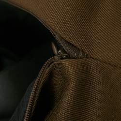 مملوكة مسبقًا Sandro Brown Wool Blend Cargo Mini Skirt S