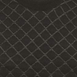 مملوكة مسبقًا فستان ساندرو نايلون مبطن أسود قصير متوسط الحجم