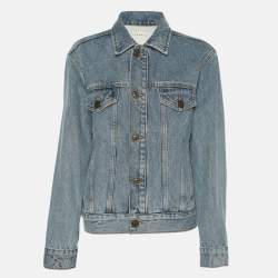 Pre Owned Sandro Blue Denim Jacket S