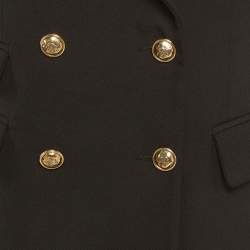 مملوكة مسبقًا بليزر ساندرو أسود جبردين مزدوج الصدر مقاس متوسط