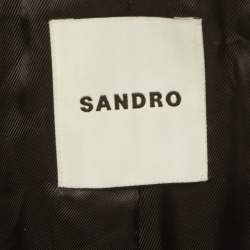 مملوكة مسبقًا بليزر ساندرو أسود جبردين مزدوج الصدر مقاس متوسط