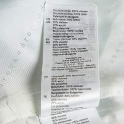 مملوكة مسبقًا بليزر ساندرو أخضر تويد بصدرٍ مزدوج مقاس كبير