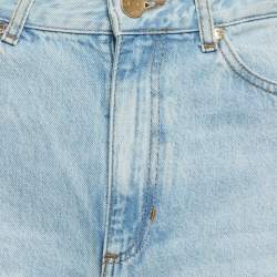 مملوكة مسبقًا بنطلون جينز واسع الساق دينم أزرق ستراديفاريوس ساندرو مقاس صغير - خصر 26 بوصة